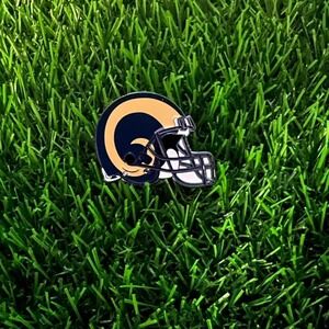 Rams NFL helmet pin